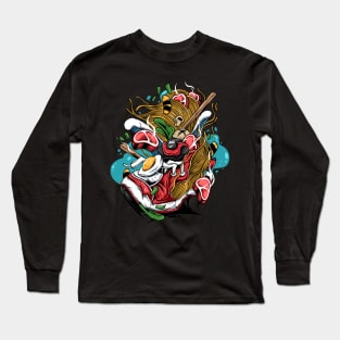 Noodle With Shoes Long Sleeve T-Shirt